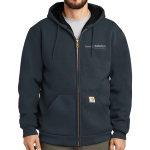 Carhartt Rain Defender Rutland Thermal-Lined Hooded Zip-Front Sweatshirt