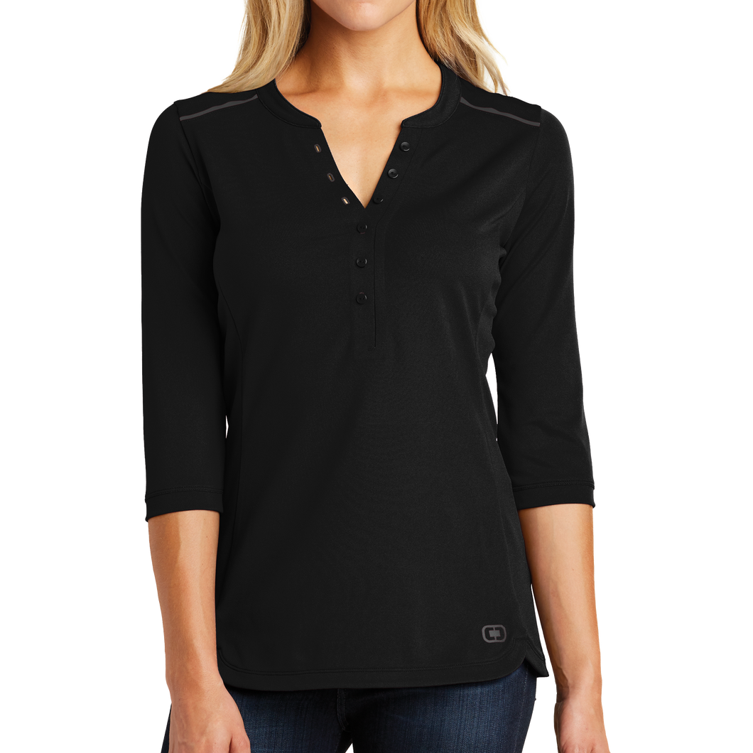 OGIO Ladies Fuse Henley