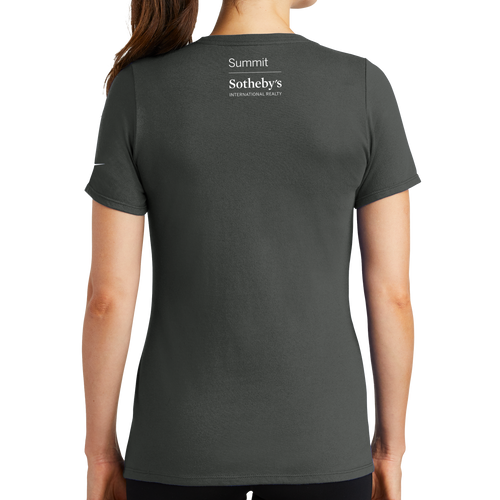 Nike Ladies Dri-FIT Cotton/Poly Scoop Neck Tee