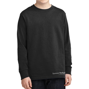 Port & Company Youth Long Sleeve Core Cotton Tee